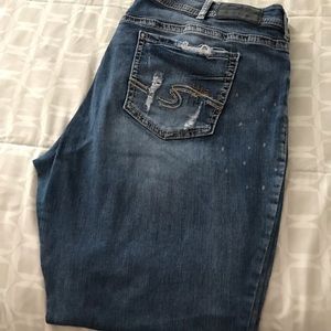 Silver Jeans sz 20/L33 silo